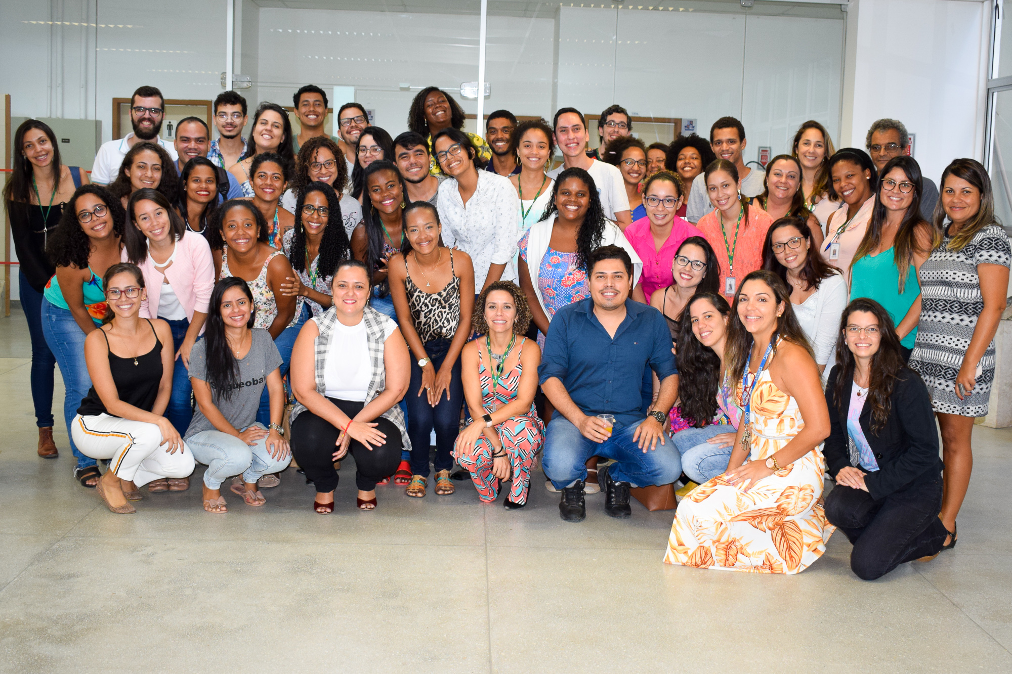 Alunas, alunos e professores presentes durante o V Workshop Lepetro-Pospetro. Foto: Salete Maso