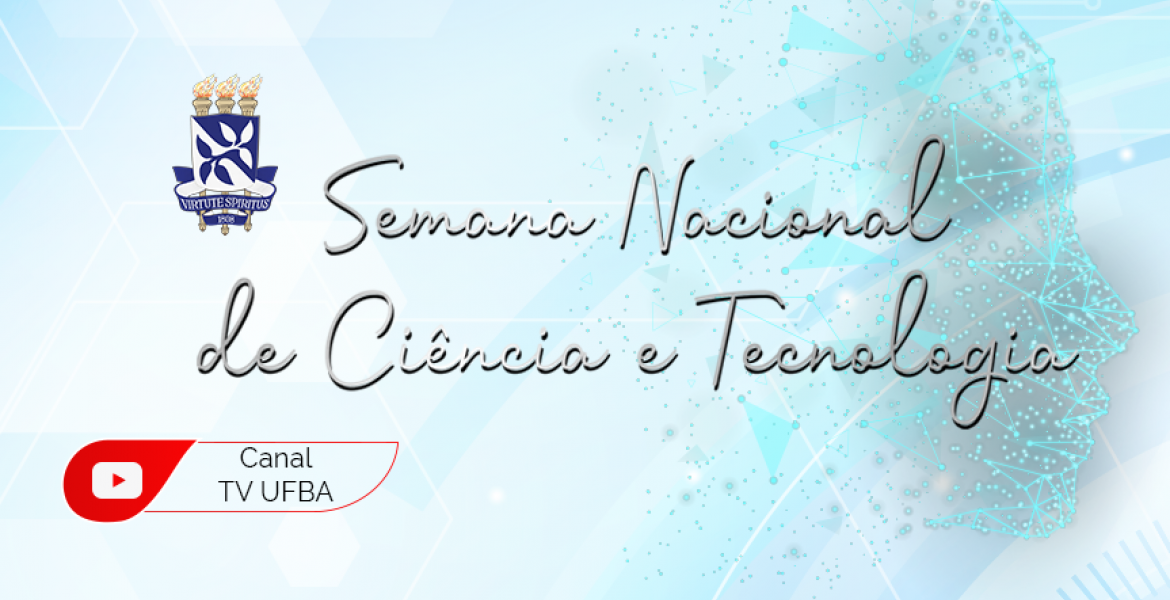 Banner sobre a semana nacional de ciência e tecnologia